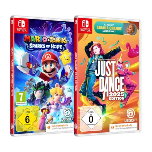 Mario Rabbids Sparks of Hope + Just Dance 2025, Nintendo Switch
