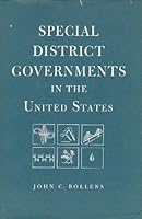 Special District Governments in the United States B0006AUOTQ Book Cover