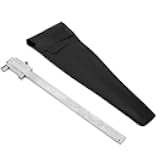 Zerone Vernier Caliper, 0-200mm, Stainless Steel, Portable, with Scriber, Zeronehve4px5t07