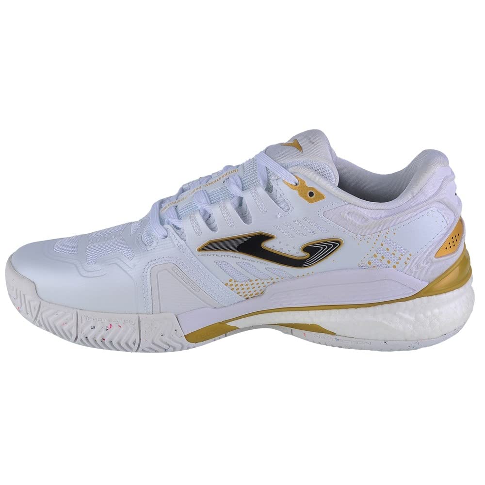Joma Zapato Mujer Padel WPT Slam Blanco Oro