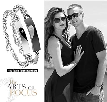 Oidea 1 Paire De Bracelets (2 Pièces) Pour Homme Et Femme En Acier