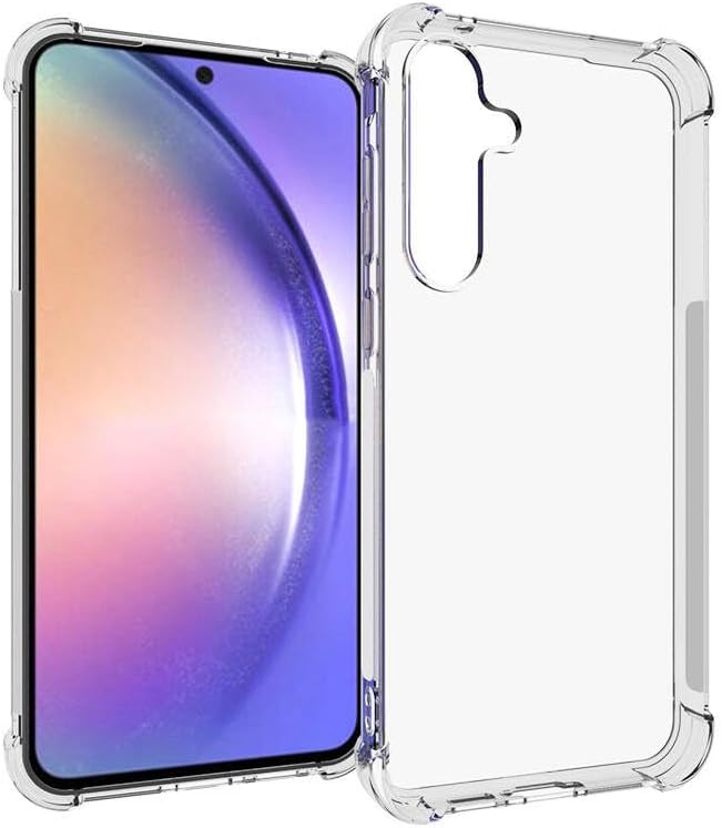 Zore Galaxy ile uyumlu A55 Kılıf Zore Nitro Anti Shock Silikon Renksiz