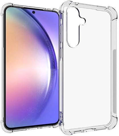 Zore Galaxy ile uyumlu A55 Kılıf Zore Nitro Anti Shock Silikon Renksiz