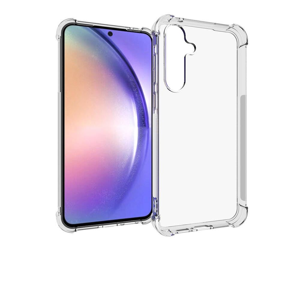 Zore Galaxy ile uyumlu A55 Kılıf Zore Nitro Anti Shock Silikon Renksiz