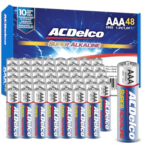 ACDelco 48-Count AAA Super Alkaline Batteries