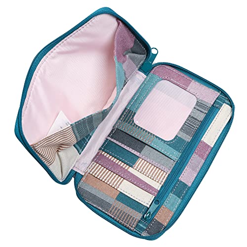 Kavu Go Time Bi-Fold Crossbody Wallet With Rope Strap - Grandmas Quilt #TOP2