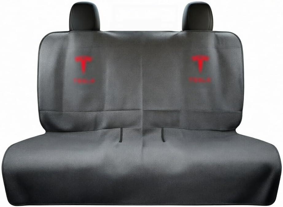 Upgraded Compatible with Tesla Seat Covers for Model 3/Y/X/S - Sweat-Resistant Towel Seat Cover for Kids, Pets and Dog Tesla Seat Protect Accessories
