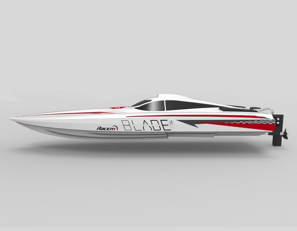 Blade (60cm) Saw-Blade Hull Racing Boat Fast 45km/h Brushless Power w/Battery RTR Radio Remote Control Speed Boat Unibody Designed RC