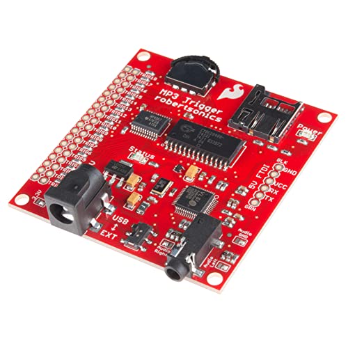 Sparkfun Mp3 Trigger - 18 Trigger Inputs To Alternate Functions Random & Sequential Track Selection Transport Controls Even Volume Up/Down Real-Time Volume Control Full-Duplex Serial Control #TOP15