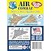 TimMee Plastic Army Men Combat Fighter Jets - 4pc Tan Airplanes Made in USA