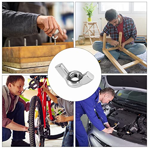 Dado a Farfalla M6 Dadi ad Alette in Acciaio