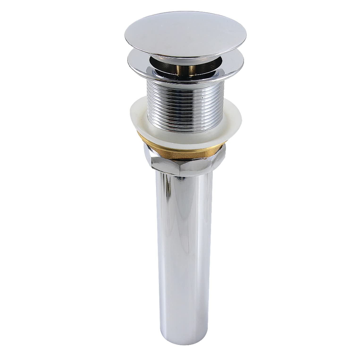 Bonde pop-up en laiton Kingston Brass GCL112CP pour évier fonte buanderie