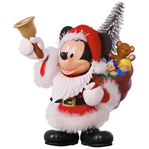 Hallmark 2495QXD6145 Disney Mickey Mouse Santa Keepsake Christmas Ornaments