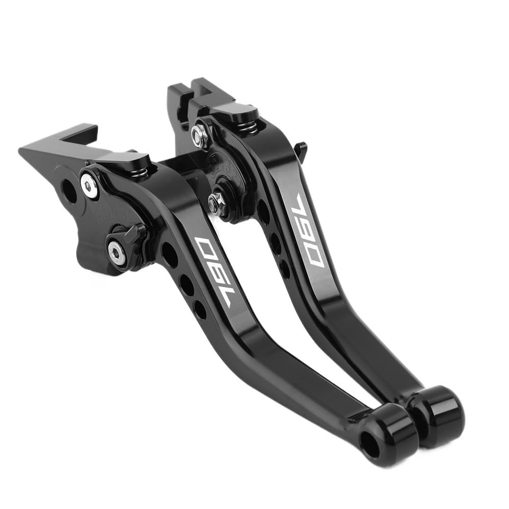 Leva freno frizione moto Leve freno frizione corte/adatte for KTM 790 Duke 2018 2019 2020 2021 2022 Leva regolabile corta for moto in alluminio CNC(BLACK ORANGE)