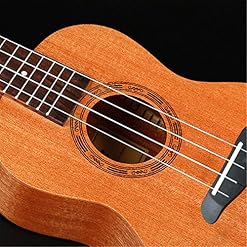 Ukulélé Hawaï Soprano Cordes Tuner Brown Natural Wood Starter Débutant Expert Ukulele for Les Enfants et Les débutants… - Les Beatles, Paul McCartney, John Lennon, RIngo Starr, George Harrison Ukulélé Hawaï Soprano Cordes Tuner Brown Natural Wood Starter Débutant Expert Ukulele for Les Enfants et Les débutants… – Image 3