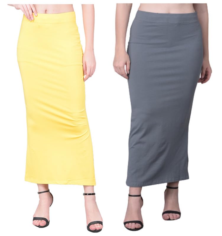 Image of Comfort Lady Women Cotton Blend Saree Shapewear /Saree Shapers Underskirt /Saree Petticoat