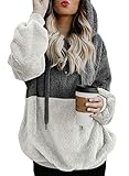 Chase Secret Womens Winter Plaid Casual Long Sleeve Full Zipper Open Front Pocketed Sherpa Teddy...