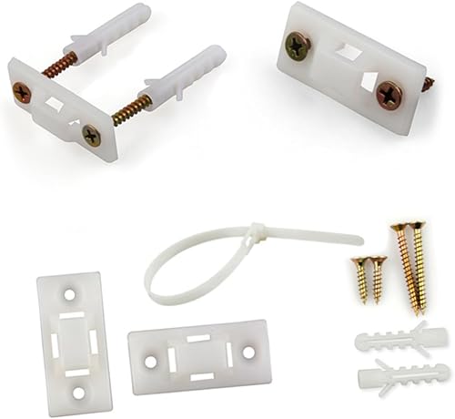 Miniatura 5 de Kisangel Correas de seguridad para muebles, correas de nailon, anclajes de pared a prueba de niños para niños y niñas, kit a prueba de bebés