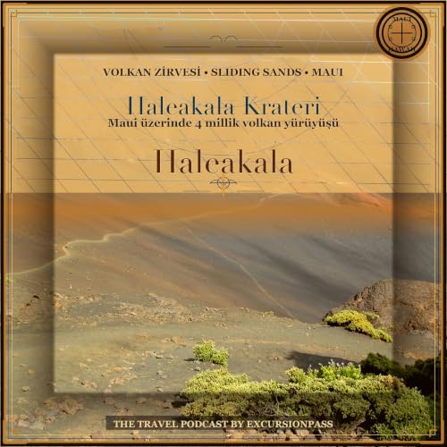 Haleakala Krateri 4 Millik Y&uuml;r&uuml;y&uuml;ş: Maui Volkanı