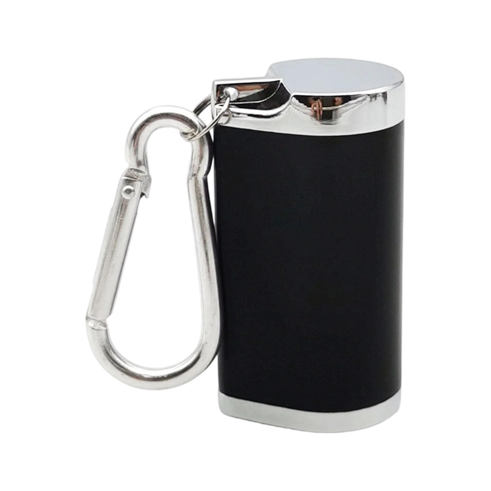 Modern Small Ashtray Portable Aluminum Alloy Sealed Ashholder Scatter Ashing Stop Indoor and Outdoor Setting Travel Ashtray