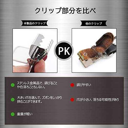 サスペンダー 紺 50mm幅広 X型 本革 大きいサイズ ブラック