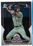 NOLAN MCLEAN 2023 Bowman Draft Chrome 1st #BDC-96 Baseball Rookie RC Card New York Mets