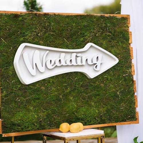 108'' x 16'' Dried Moss Table Runner - Green Moss Sheet Roll for Crafts, Preserved Mat for Table Decoration, Fairy Wedding Party, Woodland Garden Decor by VAIPI - Image 6