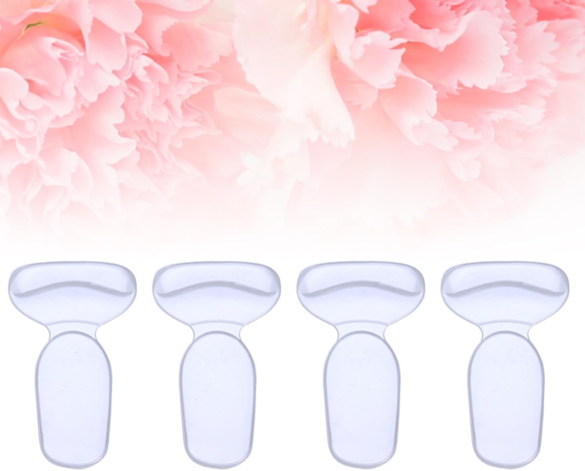 2 Pairs Toe Protectors Gel Adhesive Heel Stickers