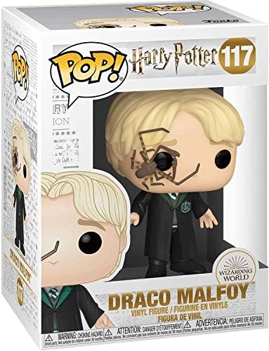 HARRY POTTER - Draco Malfoy avec fouet Spider Funko Pop ! Figurine en vinyle (livrée avec étui de protection compatible Pop Box) HARRY POTTER - Draco Malfoy avec fouet Spider Funko Pop ! Figurine en vinyle (livrée avec étui de protection compatible Pop Box) | Pop Harry Potter | 4 HARRY POTTER - Draco Malfoy avec fouet Spider Funko Pop ! Figurine en vinyle (livrée avec étui de protection compatible Pop Box) | Pop Harry Potter