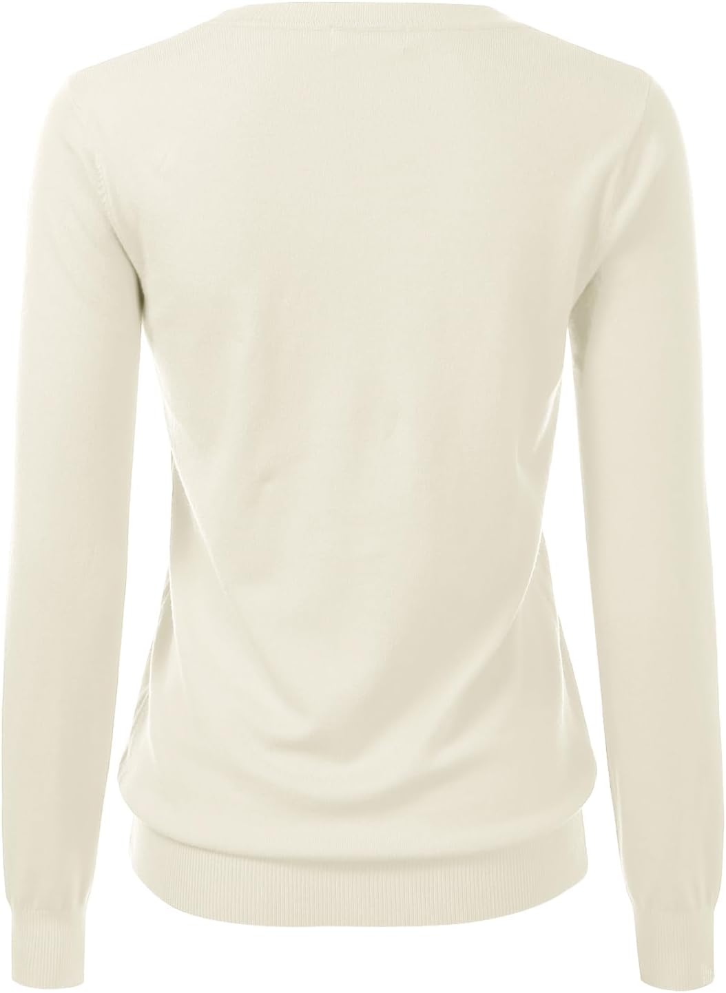 Women's Crewneck Long Sleeve Pullover Premium Soft Knit Sweater (S-XXL) - Image 3