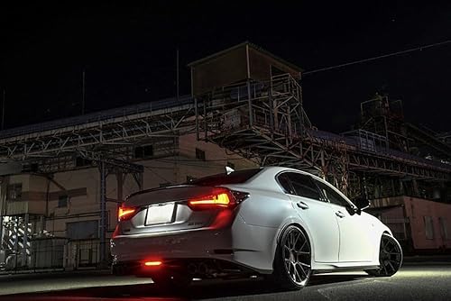 Miniatura 6 de iJDMTOY Barra de luz LED de ajuste universal de color rojo brillante 24-SMD compatible con el coche como luz antiniebla trasera o tercera lámpara