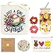 JoycuFF Softball Gifts for Girls Softball Stuff for Teen Girls with Glass Cup Makeup Bag Canvas Bag Necklace Hair Scrunchies Stickers Sport Accessories Birthday Gifts for Team Player