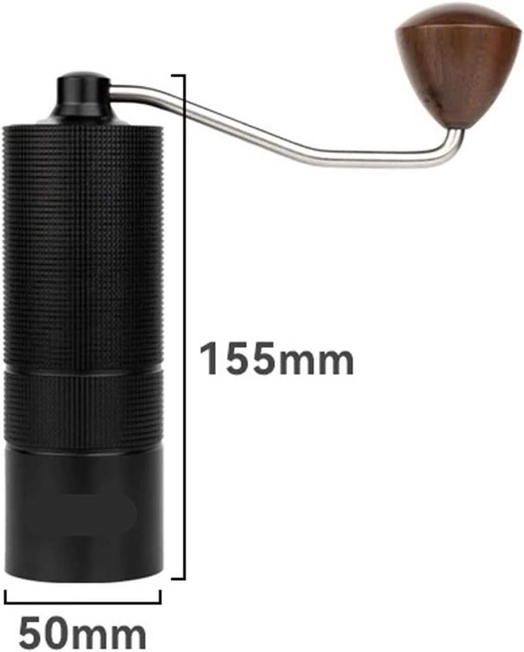 Manual Coffee Grinder 420 Stainless Steel Adjustable Mill Kitchen Tool(ZM-QB03)