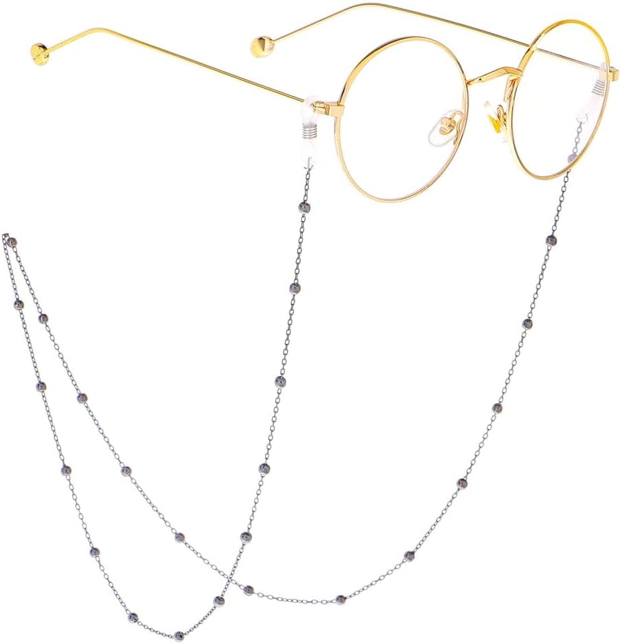Fashionable Mouthpiece Rope Clip Bead Glasses Chain Metal Chain Eyeglasses Chain