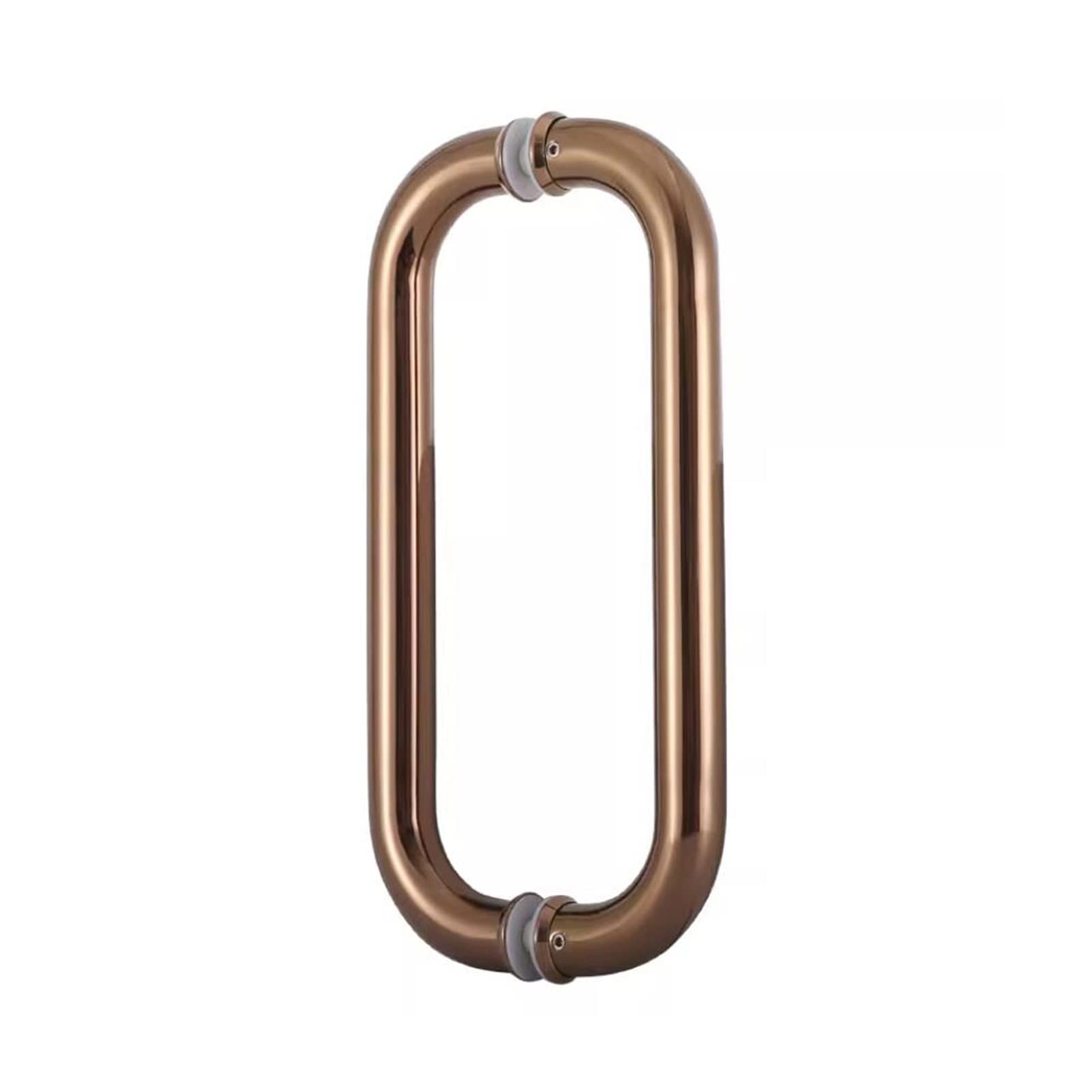 GLJTUO Modern Glass Barn Door Handle Push Pull Bar Set - Sleek Round Design for Indoor Doors, Sliding Barn Door Hardware, Stylish Modern Door Accessories