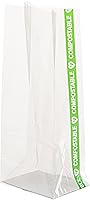 Vista 18 de Restaurantware Bag Tek - Bolsas al por menor de 2 x 1.5 x 5 pulgadas, 100 bolsas duraderas para dulces - Bolsas BOPP transparentes desechables