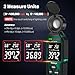 Light Meter Lux Foot Candles Meter 0~400,000 Lux Range, Large Backlit Display, Light Meter for Plants Luxmeter Light Meter Digital Illuminance Meter Handheld