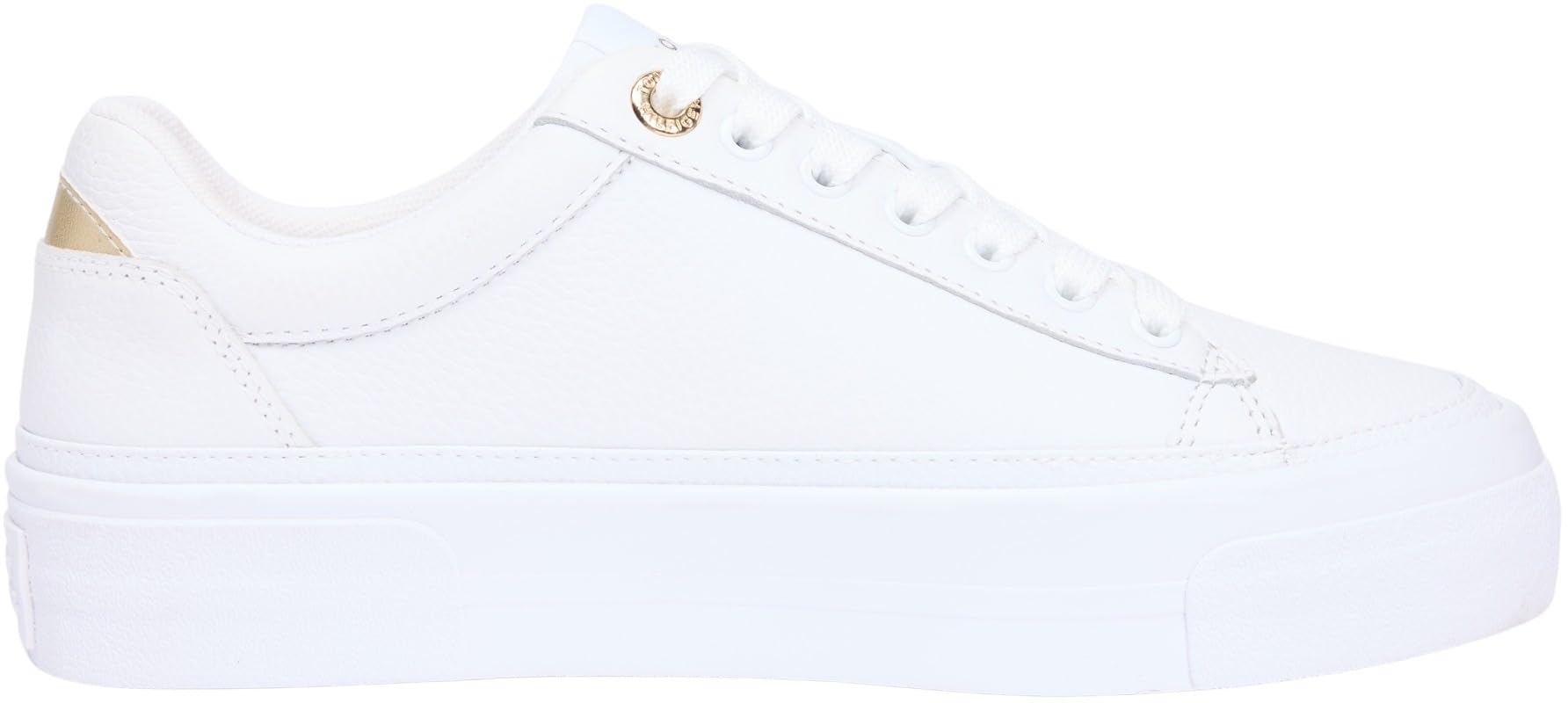 Tommy Hilfiger Kobiety Th Platform Sneaker Tumbled Ltr Fw0fw09018Niski top