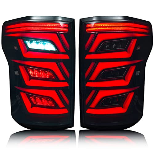 Dood Tail Lights For Ford F150 2015-2017 2018-2020 Led Tail Lights Rear Lamp Taillights Assembly With Brake Turn Signal Reverse Light Drl Include Bulbs(Not Fit Blind Model & Factory Led Version) #TOP3