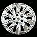 Aftermarket Wheel Covers; 16 Inch; Chrome Finish; Abs; 10 Split
