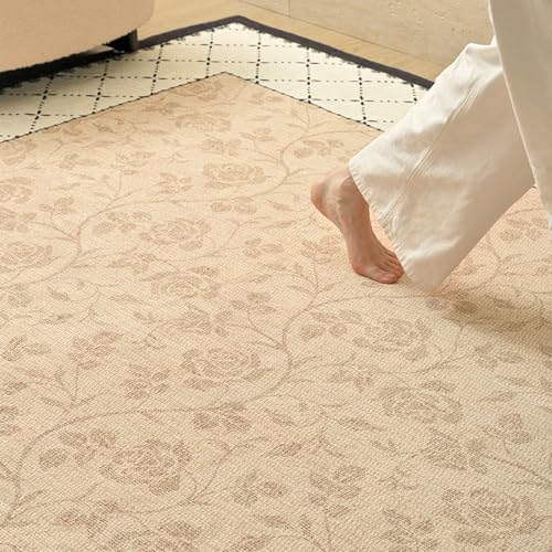 Tapis lavable en machine résistant aux taches avec envers antidérapant