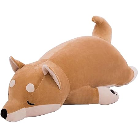 Amazon 柴犬 犬 ぬいぐるみ 抱き枕 クッション おもちゃ ふわふわ インテリア お祝い お誕生日 クリスマス ギフト 50cm ぬいぐるみ おもちゃ
