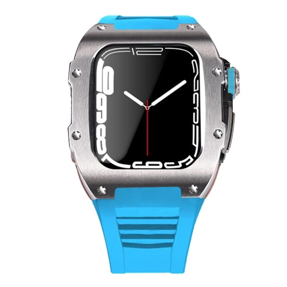 Kit de modification Apple Watch 45mm antichoc en titane contre les rayures - 8