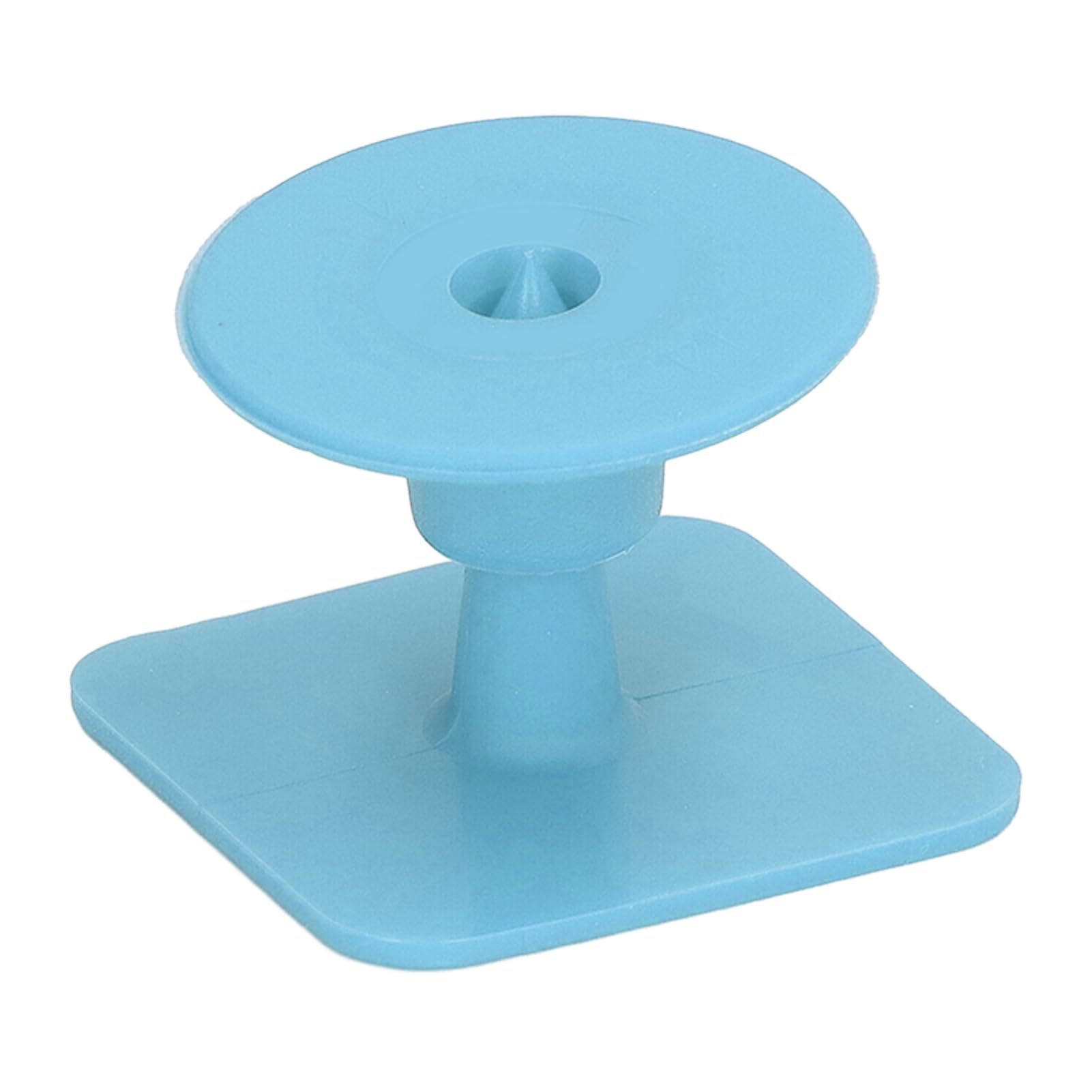 100 Pezzi Quadrati Vuoti Bestiame Identificazione Animali Marchi Orecchio Bovini in Plastica Orecchino Marcatore per Suini Suinetti Gestione Agricola Materiale Poliuretanico (Blu)