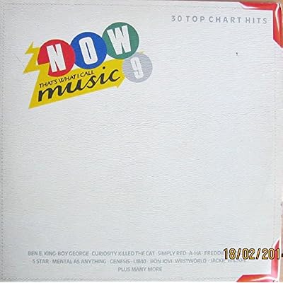 NOW THAT'S WHAT I CALL MUSIC 9,Double Vinyl LP- BEN E KING,UB40,5 STAR,BON JOVI