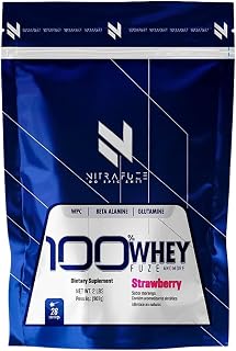 Whey Fuze Refil 907g Morango - Nitra Fuze Under Labz