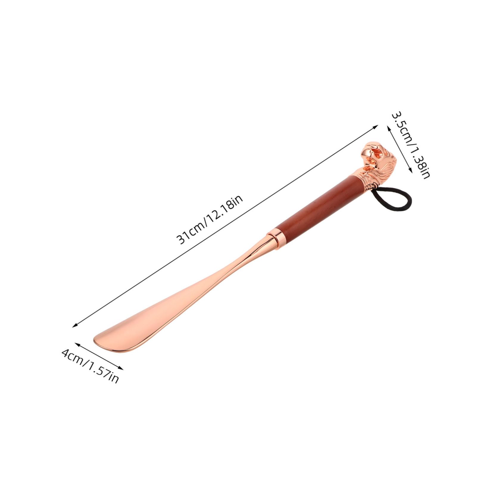 CALLARON Calzascarpe in Metallo Decorativa Strumento Portatile Per Indossare e Scarpe Alte Calzascarpe Ergonomico Per Anziani e Incinte Calzascarp Casa Per Appendere