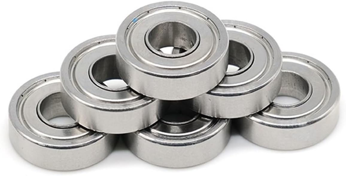 10pcs S697 ZZ 7x17x5mm 440C Stainless Steel Bearing S697ZZ Welding Machine Miniature Bearings