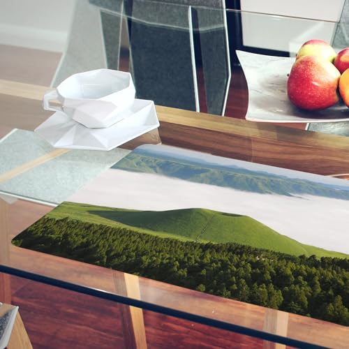 Sets de table souples dessous en liège napperons grand format 39,5x28,5 cm