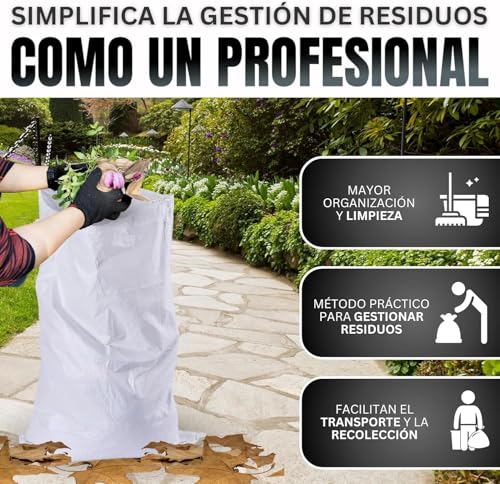 Miniatura 6 de Pack 20 Sacos Escombros 50x90cm Resistentes 55kg